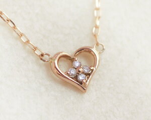 4���a���΃l�b�N���X �_�C�������h�@�l�b�N���X �y���_���g�u�t�F�A���[�E�n�[�g���`�[�t�v�u�����v�`�E�V�F���[�v�yK10�s���N�S�[���h�iK10PG�j�z���Y ���{��/�����I�[�_�[�i�@��20���Ԕ[