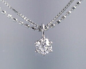 4���a���΃l�b�N���X �_�C�������h0.1ct �_�u���`�F�[�� �l�b�N���X �y���_���g�u�G�g���[���E�}�[�K���b�g�v�yK10�z���C�g�S�[���h�iK10WG�j�z���Y ���{��