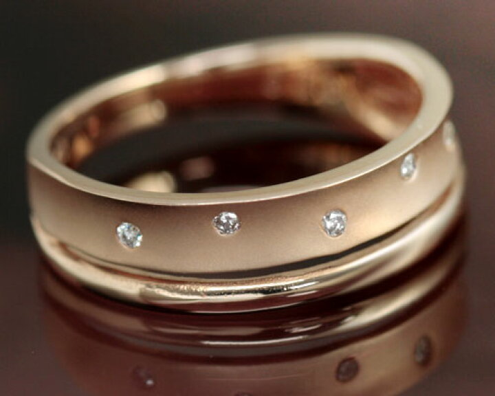 楽天市場】ピンキーリング 【11号のみ あす楽対応】 18k 4月誕生石 