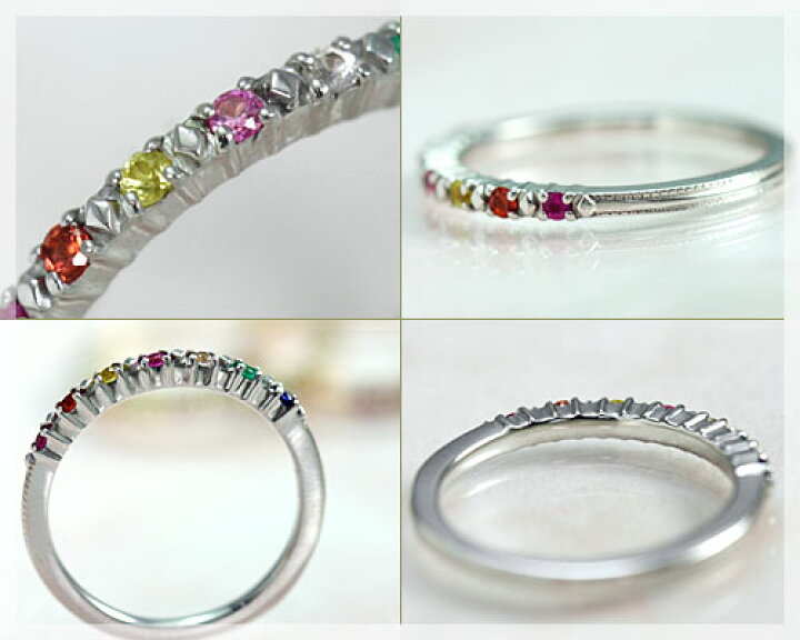 楽天市場】ピンキーリング プラチナ（PT900）アミュレット 9月誕生石  