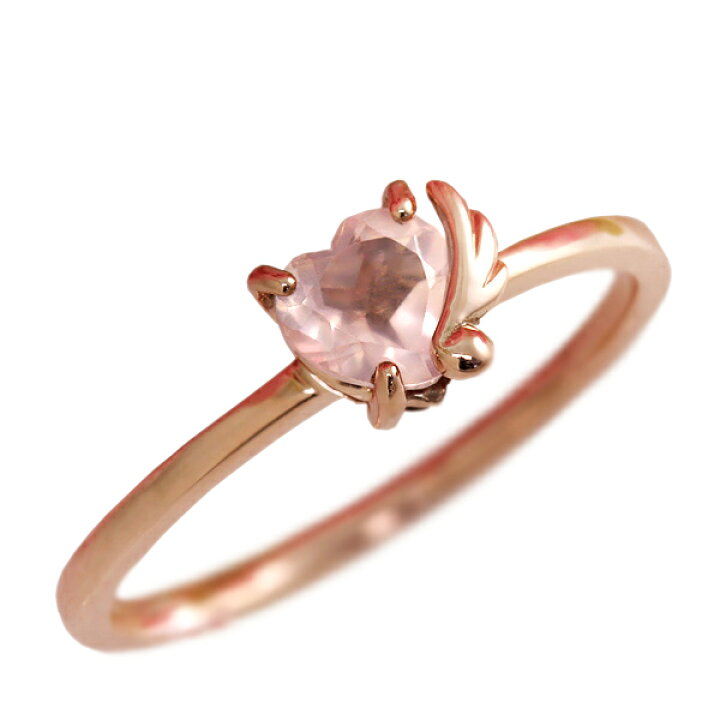 楽天市場】オリジナルジュエリー 天然ローズクォーツ 5ミリ ハート  