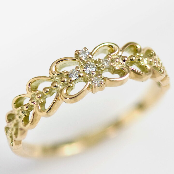 楽天市場 大きいサイズ 指輪 プラスサイズリング 13 23号 4月誕生石 ダイヤモンド5石 計0 05ct レディース リング K10イエローゴールド K10yg 透かし模様 ルーチェ 国産 日本製 製造オーダー品 約日間納期 コンビニ受取対応商品 誕生石ネックレスの 楽天市場 大きいサイズ 指輪 プラスサイズリング 13 23号 4月誕生石 ダイヤモンド5石 計0 05ct レディース リング K10イエローゴールド K10yg 透かし模様 ルーチェ 国産 日本製 製造オーダー品 約日間納期 コンビニ受取対応商品 誕生石ネックレスの