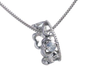 6���a���΃l�b�N���X �u���[���[���X�g�[�� �x�r�[�����O �e�B�A���^ �l�b�N���X �y���_���g�u�g���]�A�E�v�����Z�X�v K10�z���C�g�S�[���h�iK10WG�j �o�Y�j�� ���̃R ���̎q ���Y ���{��/��