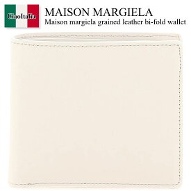 メゾン マルジェラ / Maison Margiela Grained Leather Bi-Fold Wallet / S35UI0435 P4745 / S35UI0435 P4745 T1003 / S35UI0435P4745T1003 / S35UI0435P4745 / 折りたたみ財布 / 「正規品補償」「VIP価格販売」「お買い物サポート」