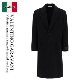 バレンチノ / Valentino Garavani Single-Breasted Wool Coat / 3V3CA4347TU / 3V3CA4347TU 0NO / 3V3CA4347TU0NO / コートその他 / 「正規品補償」「VIP価格販売」「お買い物サポート」