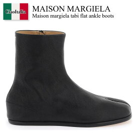 メゾン マルジェラ / Maison Margiela Tabi Flat Ankle Boots / S57WU0134 PR058 / S57WU0134 PR058 T8013 / S57WU0134PR058T8013 / S57WU0134PR058 / ブーツ / 「正規品補償」「VIP価格販売」「お買い物サポート」