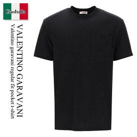 バレンチノ / Valentino Garavani Regular Fit Pocket T-Shirt / 4V3MG10V9UH / 4V3MG10V9UH 0NO / 4V3MG10V9UH0NO / Tシャツ・カットソー / 「正規品補償」「VIP価格販売」「お買い物サポート」