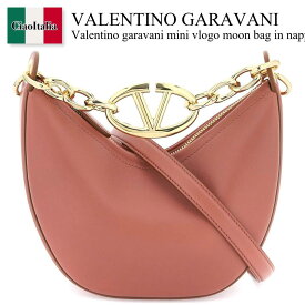 バレンチノ / Valentino Garavani Mini Vlogo Moon Bag In Nappa Leather / 4W0B0N46PHV / 4W0B0N46PHV YAA / 4W0B0N46PHVYAA / ショルダーバッグ・ポシェット / 「正規品補償」「VIP価格販売」「お買い物サポート」