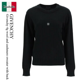 ジバンシィ / Givenchy 4G Wool And Cashmere Sweater With Back Logo / BW90KL4ZFZ / BW90KL4ZFZ 004 / BW90KL4ZFZ004 / ニット・セーター / 「正規品補償」「VIP価格販売」「お買い物サポート」