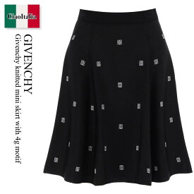 ジバンシィ / Givenchy Knitted Mini Skirt With 4G Motif / BW40R04ZH3 / BW40R04ZH3 001 / BW40R04ZH3001 / ミニスカート / 「正規品補償」「VIP価格販売」「お買い物サポート」