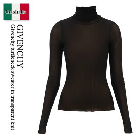 ジバンシィ / Givenchy Turtleneck Sweater In Transparent Knit / BW90N94ZGV / BW90N94ZGV 001 / BW90N94ZGV001 / ニット・セーター / 「正規品補償」「VIP価格販売」「お買い物サポート」