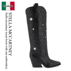 ステラ・マッカートニー / Stella Mccartney Texan Boots With Star Embroidery / 810259 E00122 / 810259 E00122 1041 / 810259E001221041 / 810259E00122 / ミドルブーツ / 「正規品補償」「VIP価格販売」「お買い物サポート」