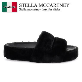 ステラ・マッカートニー / Stella Mccartney Faux Fur Slides / 810234 E00114 / 810234 E00114 1000 / 810234E001141000 / 810234E00114 / サンダル・ミュール / 「正規品補償」「VIP価格販売」「お買い物サポート」