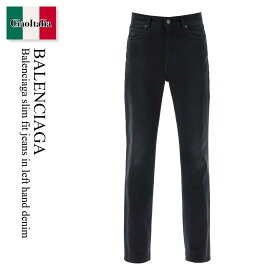 バレンシアガ / Balenciaga Slim Fit Jeans In Left Hand Denim / 767973 TNW11 / 767973 TNW11 1672 / 767973TNW111672 / 767973TNW11 / デニム・ジーパン / 「正規品補償」「VIP価格販売」「お買い物サポート」