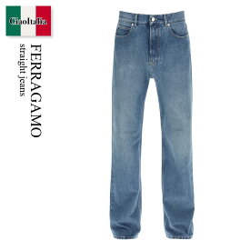 フェラガモ / Ferragamo Straight Jeans / 1434830764529 / 1434830764529 001DE / 1434830764529001DE / デニム・ジーパン / 「正規品補償」「VIP価格販売」「お買い物サポート」