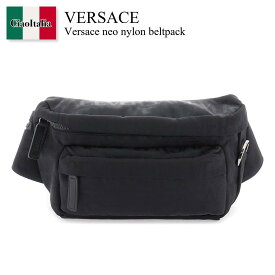 ヴェルサーチェ / かばん / カバン / Versace Neo Nylon Beltpack / 1011372 1A07040 / 1011372 1A07040 1B00E / 10113721A070401B00E / 10113721A07040 / ショルダーバッグ / 「正規品補償」「VIP価格販売」「お買い物サポート」