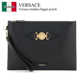 ヴェルサーチェ / かばん / カバン / Versace Medusa Biggie Pouch / 1006243 1A03190 / 1006243 1A03190 1B00V / 10062431A031901B00V / 10062431A03190 / クラッチバッグ / 「正規品補償」「VIP価格販売」「お買い物サポート」