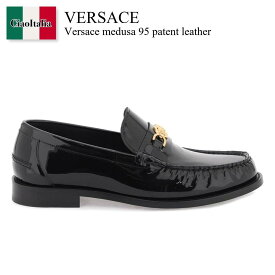 ヴェルサーチェ / Versace Medusa 95 Patent Leather / 1013592 1A10539 / 1013592 1A10539 1B00V / 10135921A105391B00V / 10135921A10539 / ドレスシューズ・革靴・ビジネスシューズ / 「正規品補償」「VIP価格販売」「お買い物サポート」