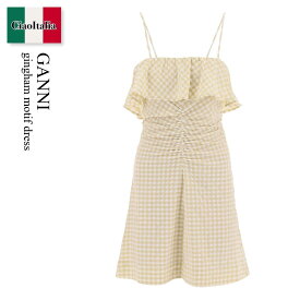 ガニー / Ganni Gingham Motif Dress / F7954 / F7954 531 / F7954531 / ワンピース / 「正規品補償」「VIP価格販売」「お買い物サポート」