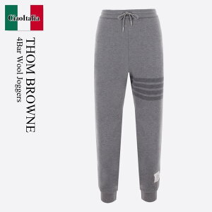 �g�� �u���E�� / Thom Browne 4Bar Wool Joggers / MJQ179AJ0088 / MJQ179AJ0088 055 / MJQ179AJ0088055 / �g���b�N�p���c�E�W���[�W / �u���K�i�⏞�v�uVIP���i�̔��v�u���������T�|�[�g�v