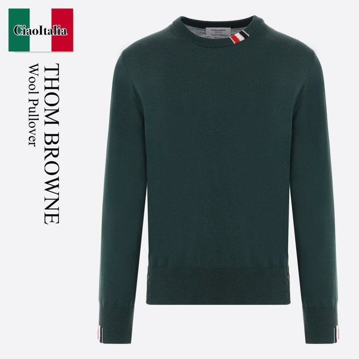 楽天市場】トム ブラウン / Thom Browne Wool Pullover / MKA474AY1014 