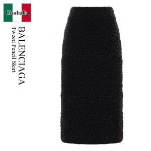 �y���ʌ���E�݌Ɍ���E�����ҏ����I�z �o�����V�A�K / Balenciaga Tweed Pencil Skirt / 793601 T3328 / 793601 T3328 1000 / 793601T3328 / 793601T33281000 / �X�J�[�g