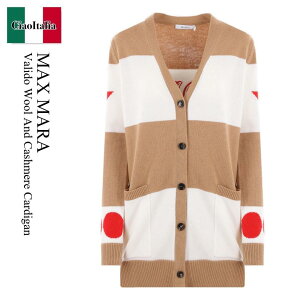 �y���ʌ���E�݌Ɍ���E�����ҏ����I�z �}�b�N�X�}�[�� / Max Mara Valido Wool And Cashmere Cardigan / 2421346031600 007 / 2421346031600 10037 007 / 2421346031600007 / 242134603160010037007 / �J�[�f�B�K��