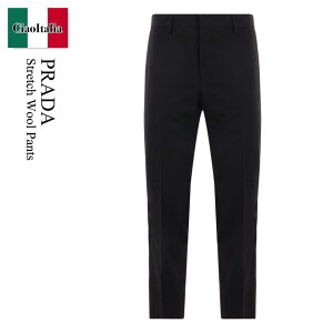 �y���ʌ���E�݌Ɍ���E�����ҏ����I�z �v���_ / Prada Stretch Wool Pants / UP0164 F0002 / UP0164 S21211HR F0002 / UP0164F0002 / UP0164S21211HRF0002 / �p���c�E�{�g���X���̑�