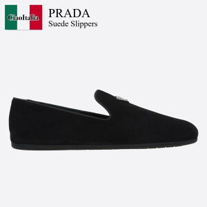yʌE݌ɌEҏIz v_ / Prada Suede Slippers / 2S2974 F0002 / 2S2974 103 F0002 / 2S2974F0002 / 2S2974103F0002 / hXV[YEvCErWlXV[Y