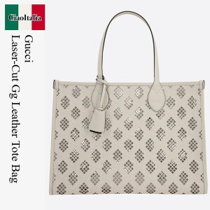 �y���ʌ���E�݌Ɍ���E�����ҏ����I�z �O�b�` / ���΂� / �J�o�� / Gucci Laser-Cut Gg Leather Tote Bag / 772229 AAC1B / 772229 AAC1B 9022 / 772229AAC1B / 772229AAC1B9022 / �g�[�g�o�b�O