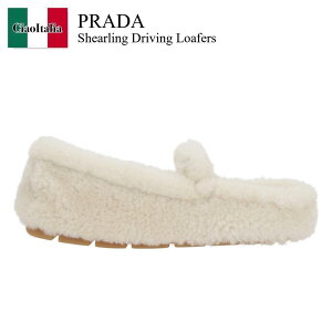 yʌE݌ɌEҏIz v_ / Prada Shearling Driving Loafers / 1DD087 F0018 / 1DD087 FZF05MPD F0018 / 1DD087F0018 / 1DD087FZF05MPDF0018 / [t@[EIbNXtH[h