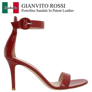 yʌE݌ɌEҏIz WBg bV / Gianvito Rossi Portofino Sandals In Patent Leather / G60953 85RIC NUIR / G60953 85RIC NUIR OUG / G6095385RICNUIR / G6095385RICNUIROUG / T_E~[