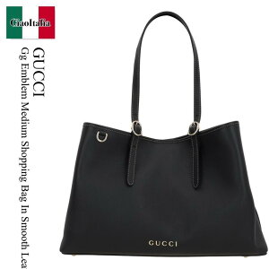 �y���ʌ���E�݌Ɍ���E�����ҏ����I�z �O�b�` / ���΂� / �J�o�� / Gucci Gg Emblem Medium Shopping Bag In Smooth Leather / 815213 AAEC2 / 815213 AAEC2 1000 / 815213AAEC2 / 815213AAEC21000 / �g�[�g�o�b�O