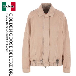 yʌE݌ɌEҏIz S[fO[X / Golden Goose Deluxe Brand Nancy Bomber Jacket In Denim / GWP02132 P001854 / GWP02132 P001854 25235 / GWP02132P001854 / GWP02132P00185425235 / u]