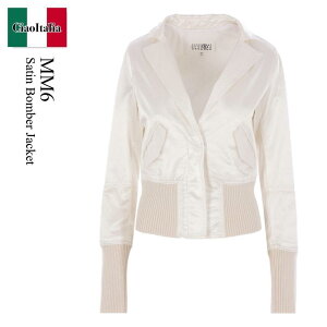 yʌE݌ɌEҏIz MM6 / Mm6 Satin Bomber Jacket / S62AN0147M3545 / S62AN0147M3545 2101 / S62AN0147M35452101 / u]
