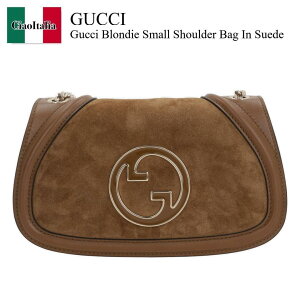 �y���ʌ���E�݌Ɍ���E�����ҏ����I�z �O�b�` / ���΂� / �J�o�� / Gucci Gucci Blondie Small Shoulder Bag In Suede / 815715 CAAAU / 815715 CAAAU 2808 / 815715CAAAU / 815715CAAAU2808 / �V�����_�[�o�b�O�E�|�V�F�b�g