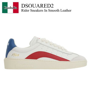 yʌE݌ɌEҏIz fB[XNGA[h / Dsquared2 Rider Sneakers In Smooth Leather / SNM0441015 04118M / SNM0441015 04118M 4050 / SNM044101504118M / SNM044101504118M4050 / Xj[J[