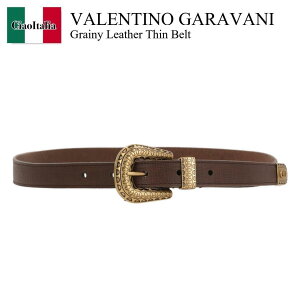 �y���ʌ���E�݌Ɍ���E�����ҏ����I�z �o�����`�m / Valentino Garavani Grainy Leather Thin Belt / 7Y2T0SQ9WZE / 7Y2T0SQ9WZE BQK / 7Y2T0SQ9WZEBQK / �x���g