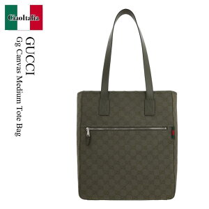 �y���ʌ���E�݌Ɍ���E�����ҏ����I�z �O�b�` / ���΂� / �J�o�� / Gucci Gg Canvas Medium Tote Bag / 834796 FAEOK / 834796 FAEOK 3242 / 834796FAEOK / 834796FAEOK3242 / �g�[�g�o�b�O