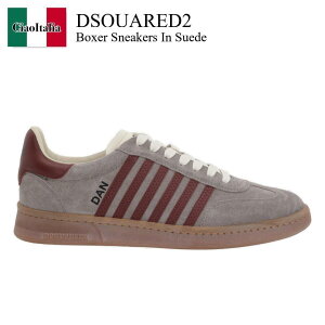 yʌE݌ɌEҏIz fB[XNGA[h / Dsquared2 Boxer Sneakers In Suede / SNM0364141 70001M / SNM0364141 70001M 4138 / SNM036414170001M / SNM036414170001M4138 / Xj[J[