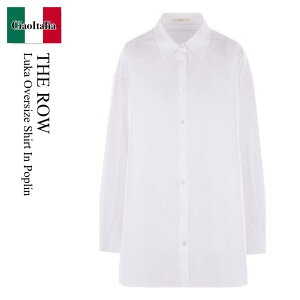 �y���ʌ���E�݌Ɍ���E�����ҏ����I�z �U�E���E / The Row Luka Oversize Shirt In Poplin / 5648W / 5648W 2479 OPW / 5648W2479OPW / �u���E�X�E�V���c