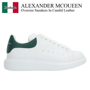 yʌE݌ɌEҏIz ALT_[E}bNC[ / Alexander Mcqueen Oversize Sneakers In Candid Leather / 553680 WIAEE / 553680 WIAEE 9197 / 553680WIAEE / 553680WIAEE9197 / Xj[J[