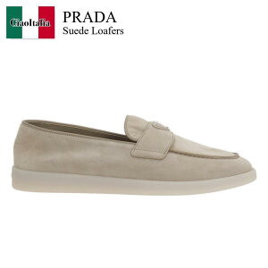 yʌE݌ɌEҏIz v_ / Prada Suede Loafers / 2DG124 F0FHI / 2DG124 FG001103 F0FHI / 2DG124F0FHI / 2DG124FG001103F0FHI / hXV[YEvCErWlXV[Y