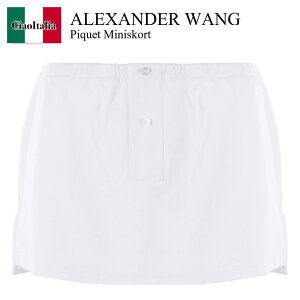 �y���ʌ���E�݌Ɍ���E�����ҏ����I�z �A���L�T���_�[���� / Alexander Wang Piquet Miniskort / 4CC3255326 / 4CC3255326 120 / 4CC3255326120 / �~�j�X�J�[�g