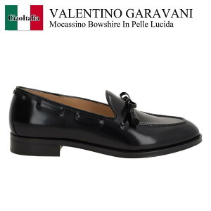 �y���ʌ���E�݌Ɍ���E�����ҏ����I�z �o�����`�m / Valentino Garavani Mocassino Bowshire In Pelle Lucida / 7Y2S0L07CEE / 7Y2S0L07CEE 0NO / 7Y2S0L07CEE0NO / �h���X�V���[�Y�E�v�C�E�r�W�l�X�V���[�Y