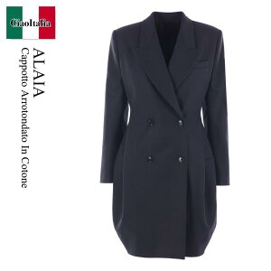 �y���ʌ���E�݌Ɍ���E�����ҏ����I�z �A�Y�f�B���A���C�A / Alaia Cappotto Arrotondato In Cotone / AA9M1087W0 / AA9M1087W0 36B542 / AA9M1087W036B542 / �R�[�g
