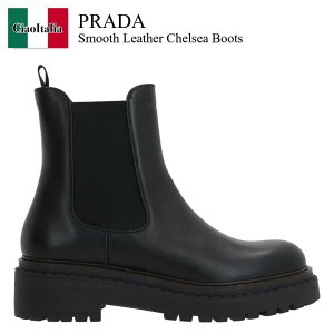 �y���ʌ���E�݌Ɍ���E�����ҏ����I�z �v���_ / Prada Smooth Leather Chelsea Boots / 1T744N F0002 / 1T744N FG055ZO3 F0002 / 1T744NF0002 / 1T744NFG055ZO3F0002 / �V���[�g�u�[�c�E�u�[�e�B