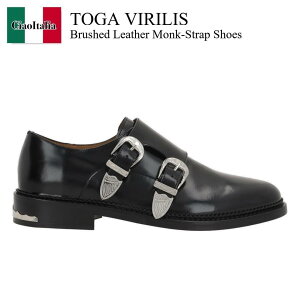 yʌE݌ɌEҏIz g[K / Toga Virilis Brushed Leather Monk-Strap Shoes / FTVRM117509021 / hXV[YEvCErWlXV[Y