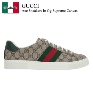 yʌE݌ɌEҏIz Ob` / Gucci Ace Sneakers In Gg Supreme Canvas / 760775 FACMZ / 760775 FACMZ 9746 / 760775FACMZ / 760775FACMZ9746 / Xj[J[