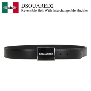 yʌE݌ɌEҏIz fB[XNGA[h / Dsquared2 Reversible Belt With Interchangeable Buckles / GBM0002129 00001M / GBM0002129 00001M 1510 / GBM000212900001M / GBM000212900001M1510 / xg